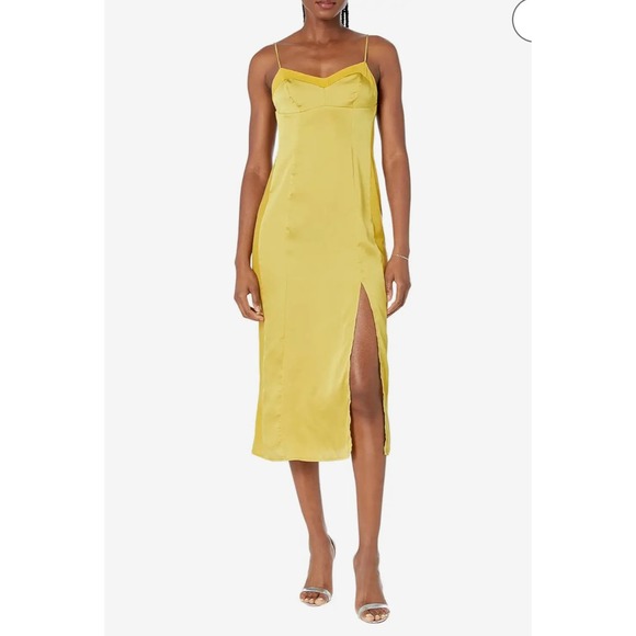 Free People Dresses & Skirts - Free People Women's City Cool Midi Slip in Bitter Oil Size Large